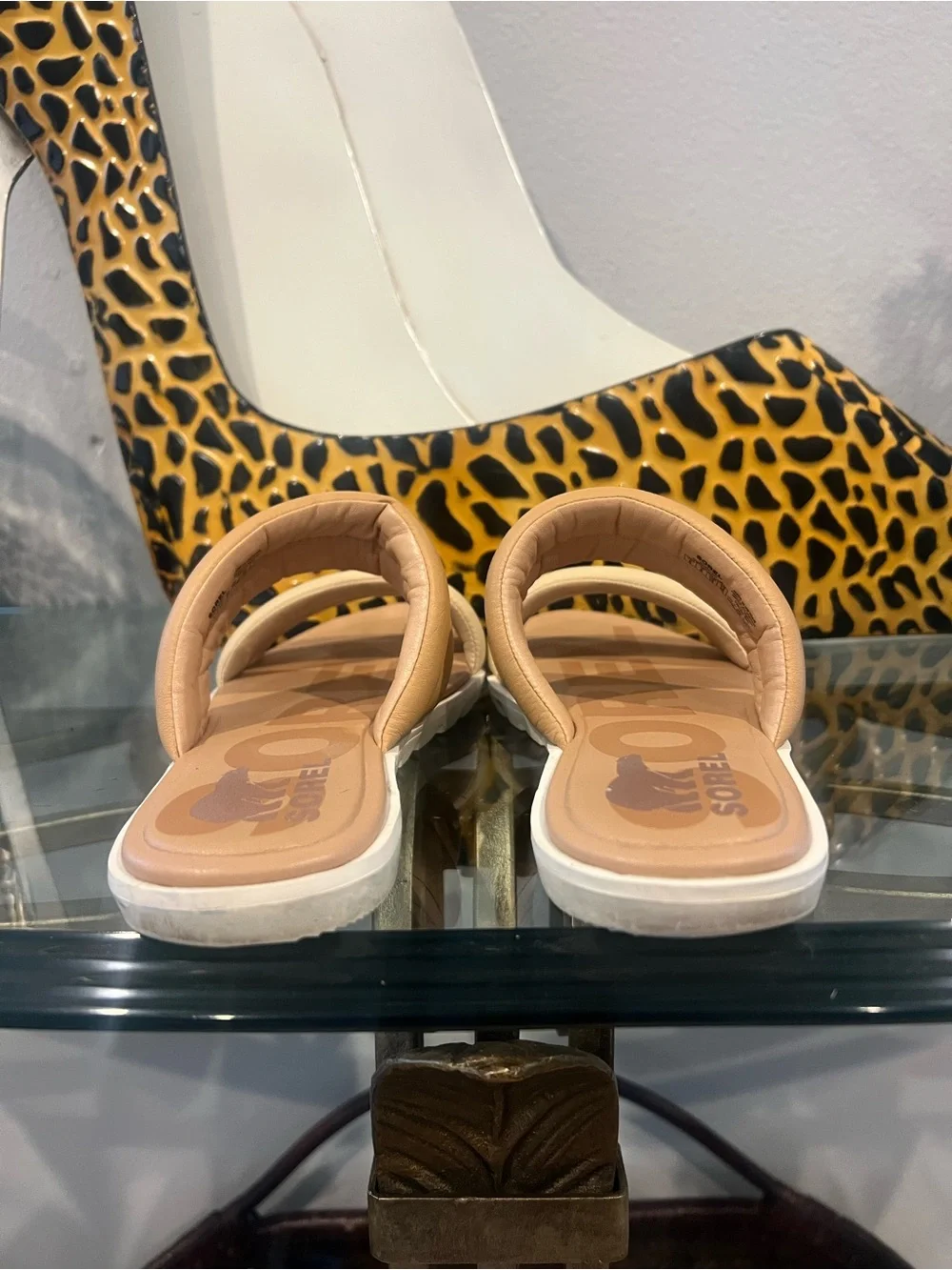 Sorel Women’s Ella II Puff Slide Sandals Size  8